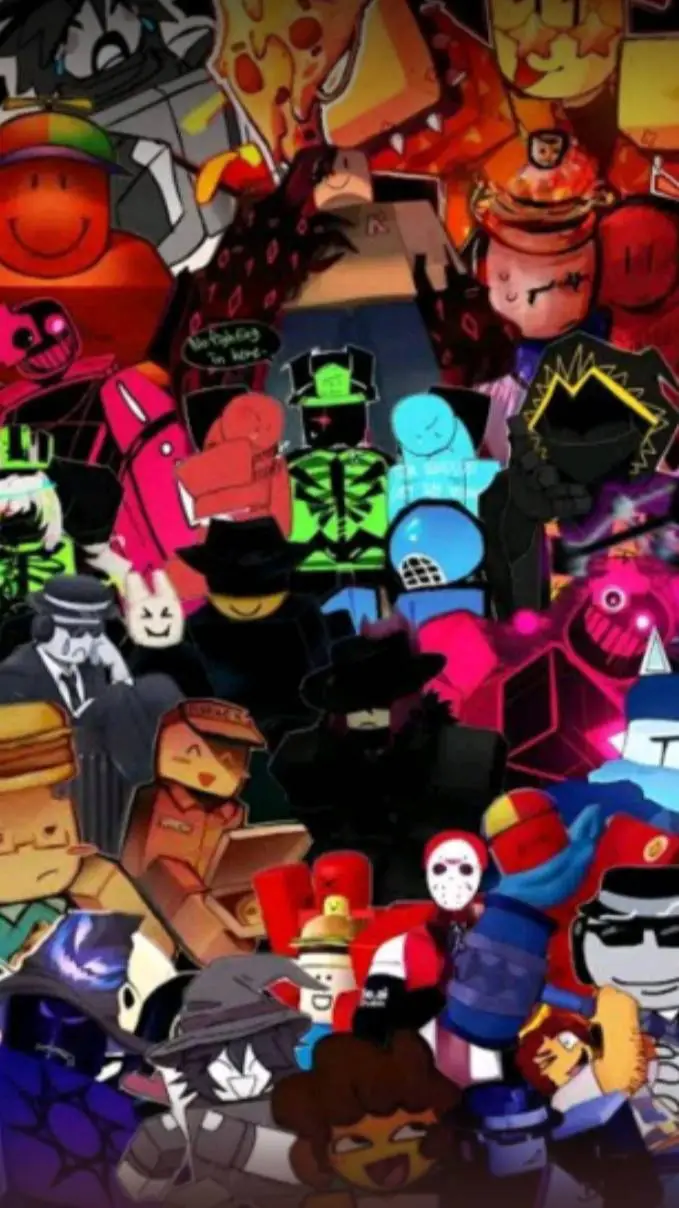 ai character: Forsaken sleepover background