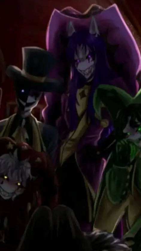 ai character: The Freaky circus  background