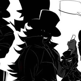 chat with ai character: The shadow man