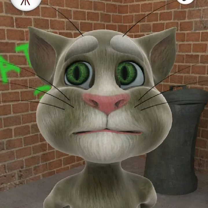 chat with ai character: Talking Tom Cat