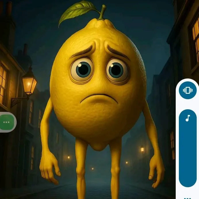 chat with ai character: just a lemon dude