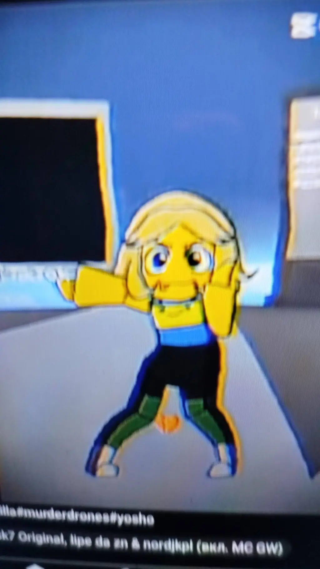ai character: girl noob background