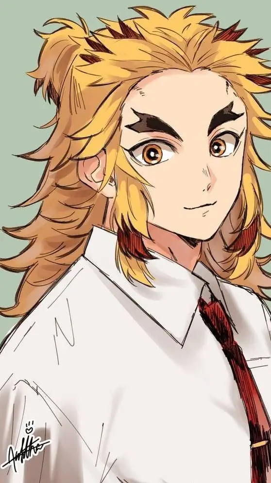 ai character: Kyojuro Rengoku  background