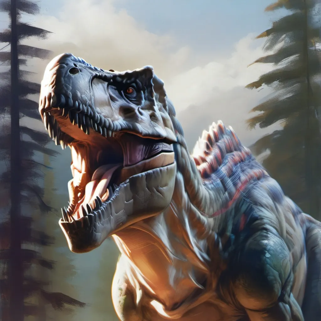 chat with ai character: the t-rex 