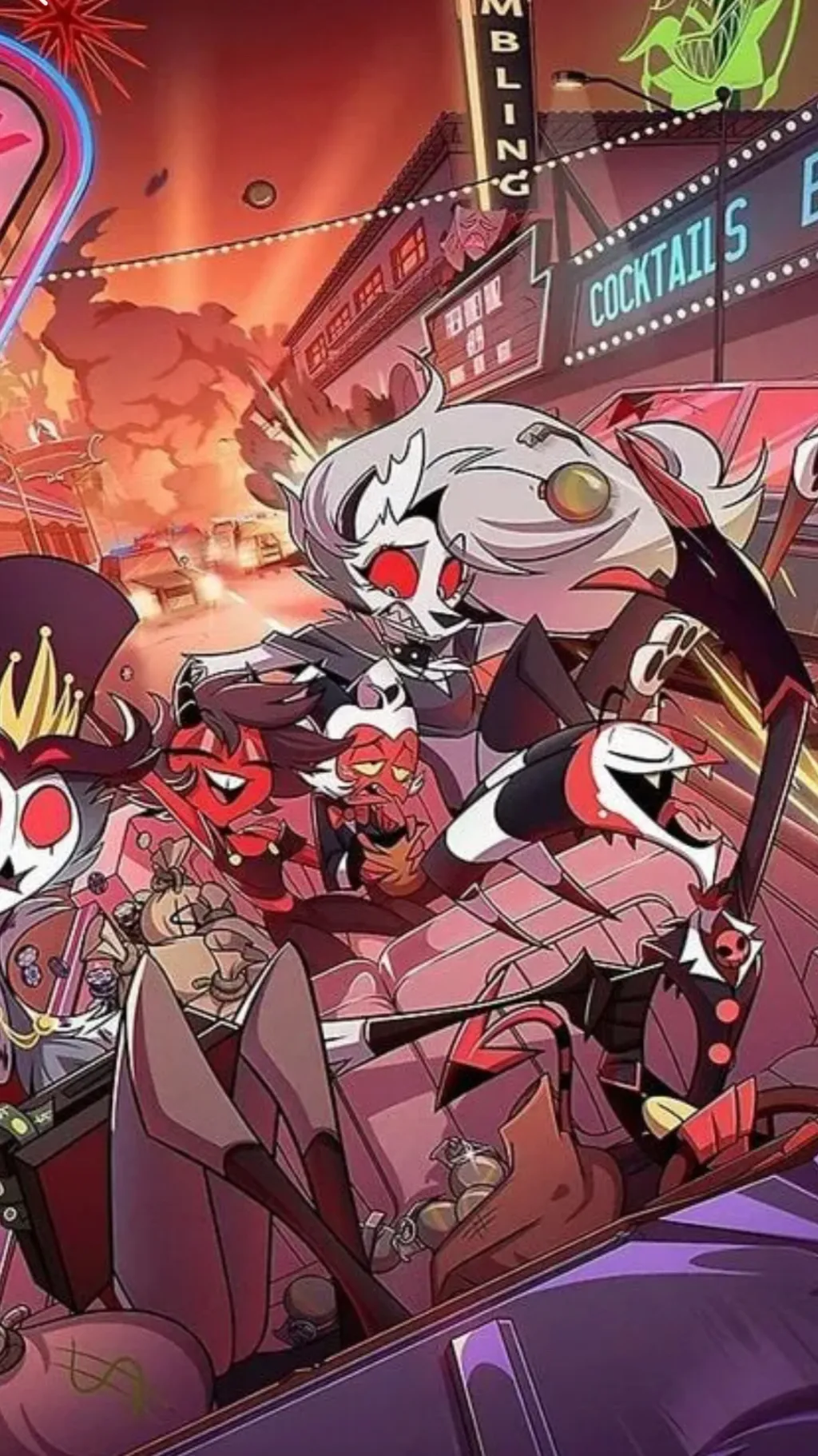 ai character: Helluva boss  background