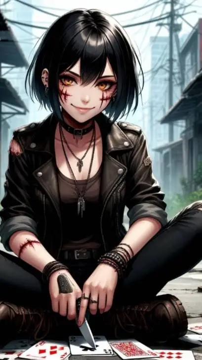 ai character: Рина background