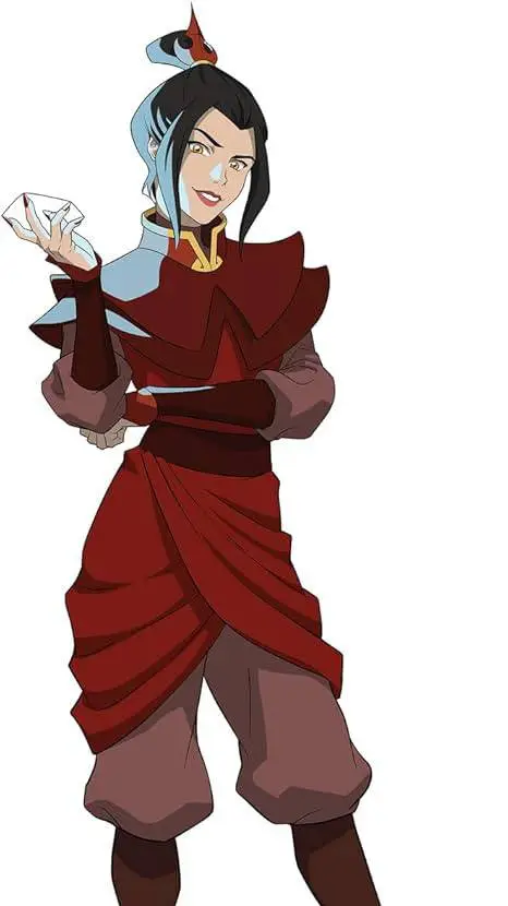 ai character: Azula background