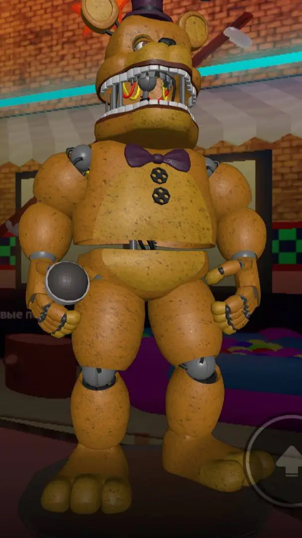 ai character: фредбэр  background