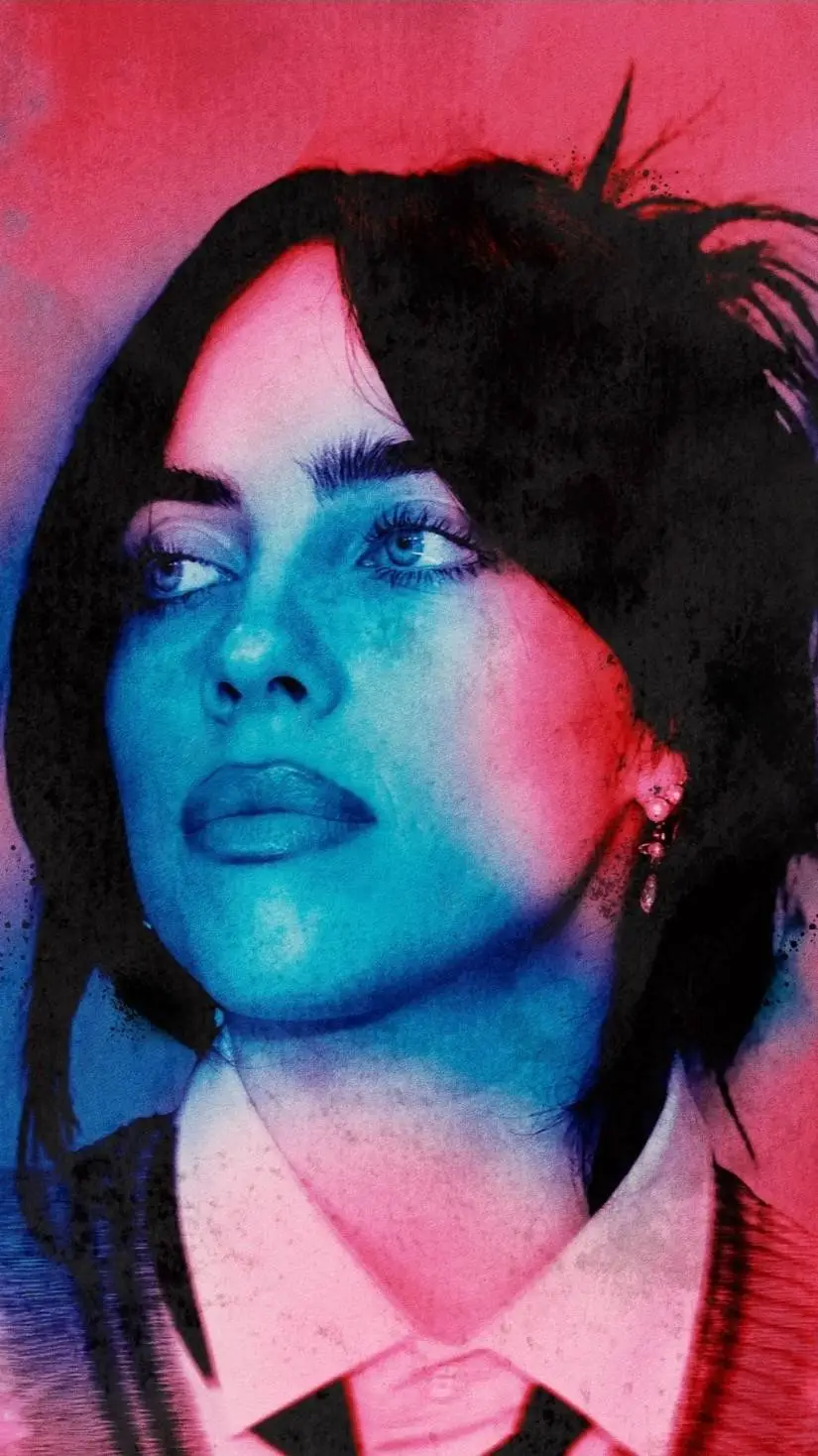 ai character: billie eilish  background