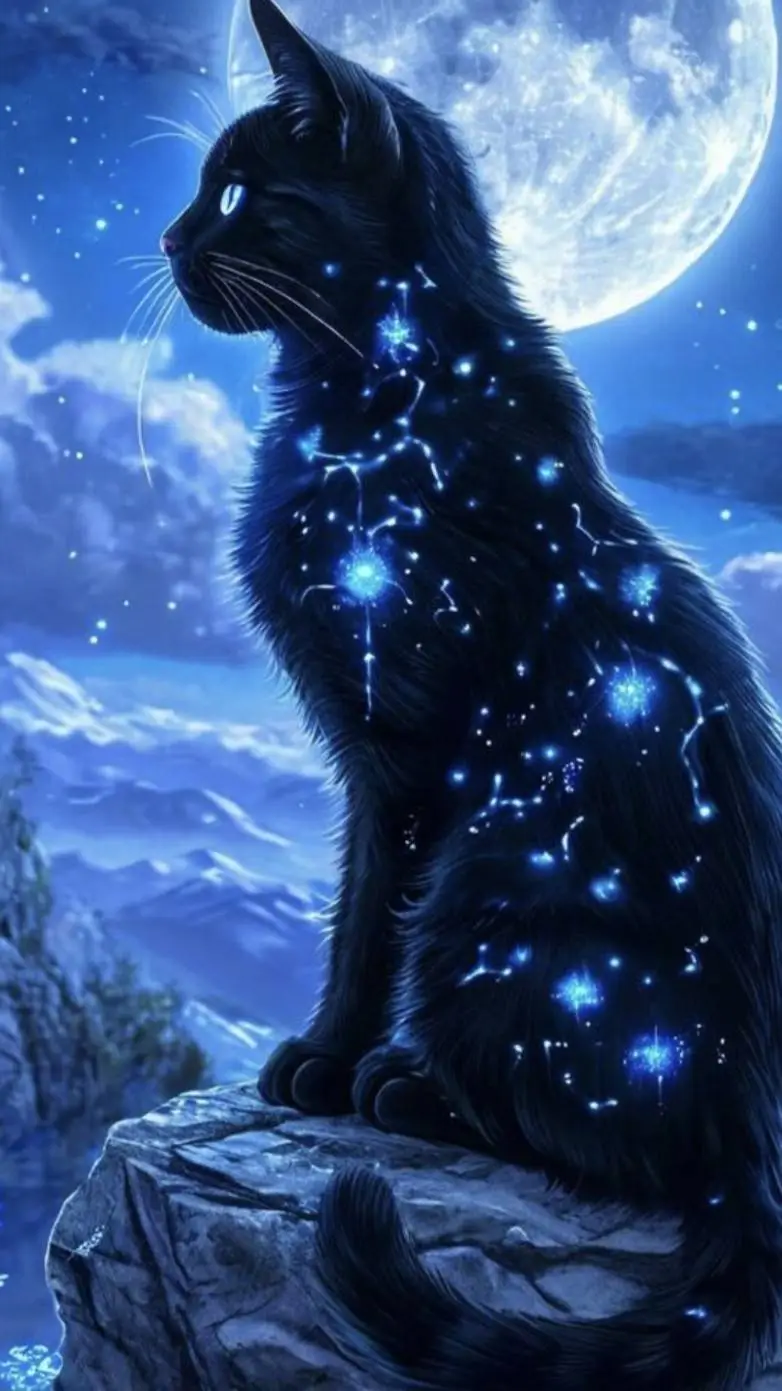 ai character: ~galaxy~ background