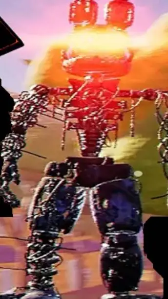 ai character: ignited bonnie  background