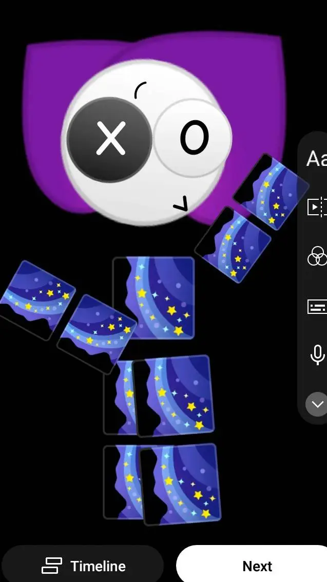 ai character: 💜✨Purn✨💜 background