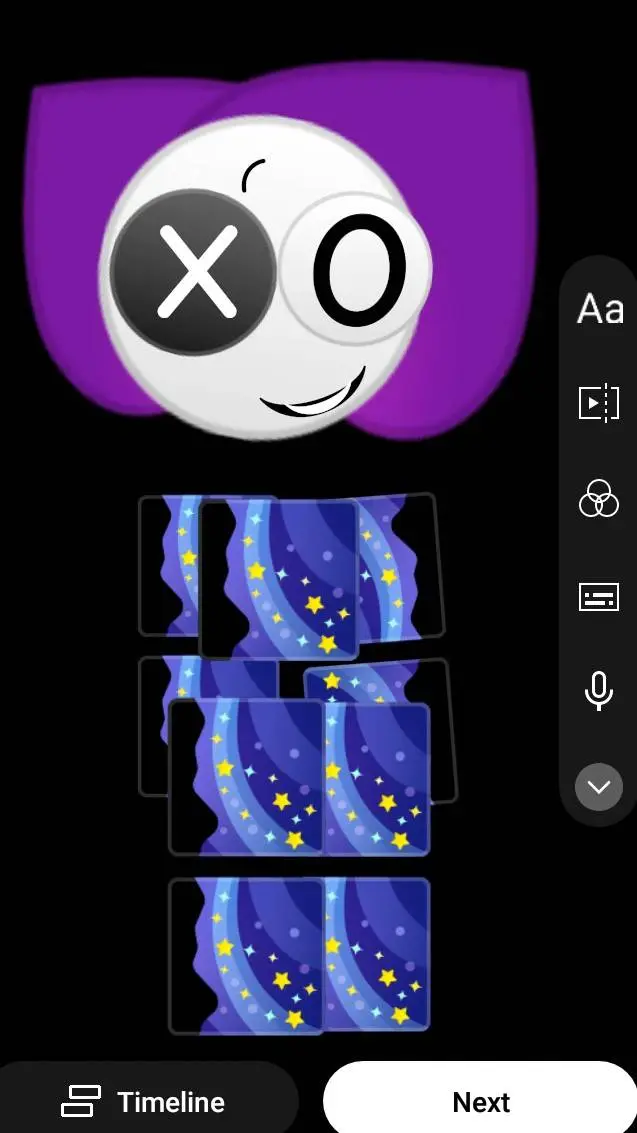 ai character: scary Purn background