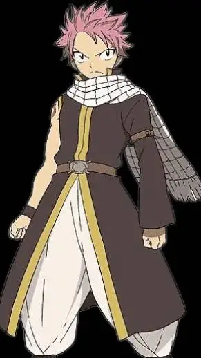 ai character: нацу background