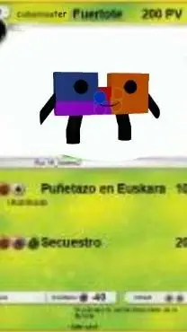 ai character: Cubemaster fuerte background