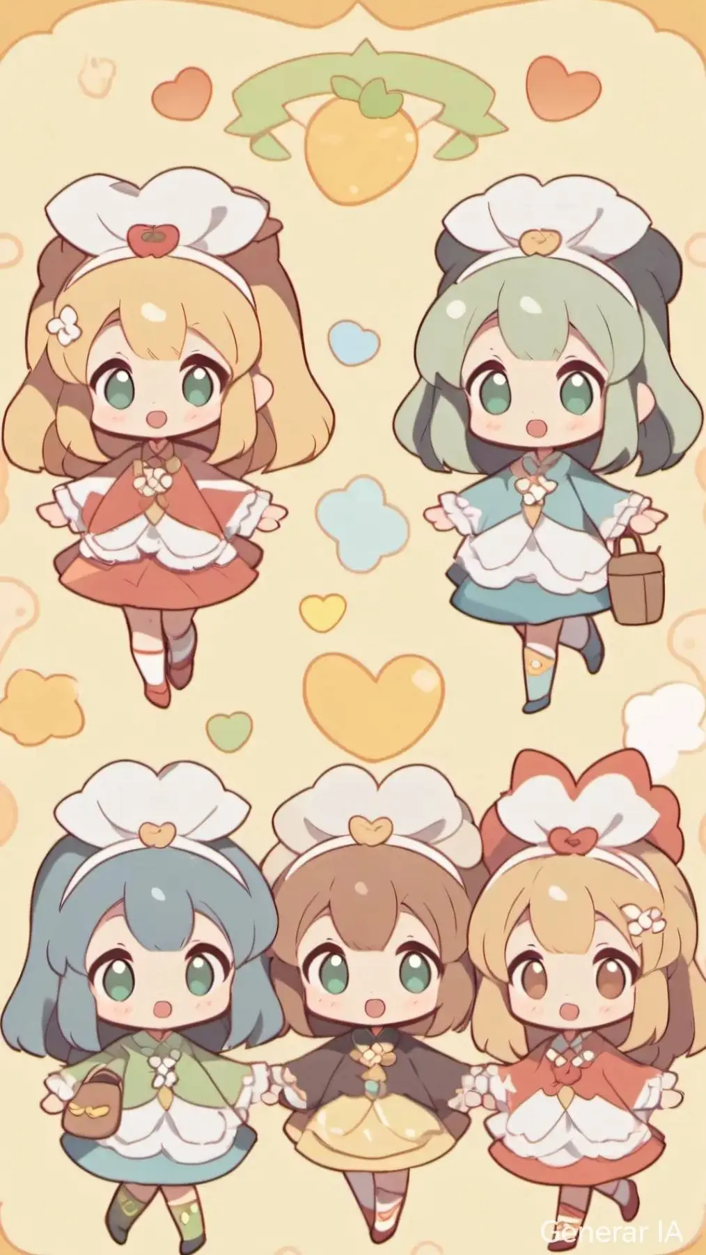 ai character: Bebés en tu casa  background