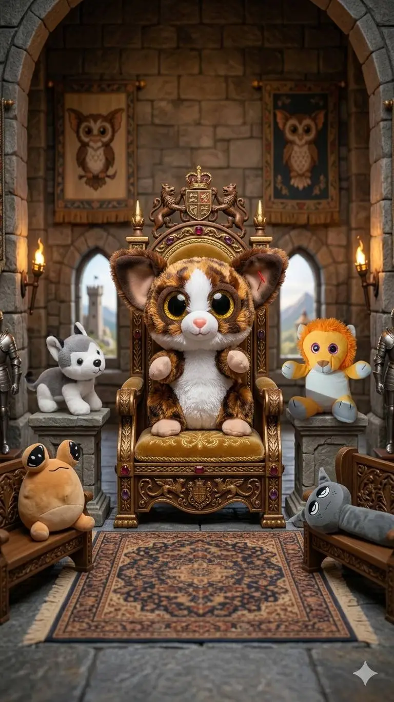 ai character: Trono binky  background