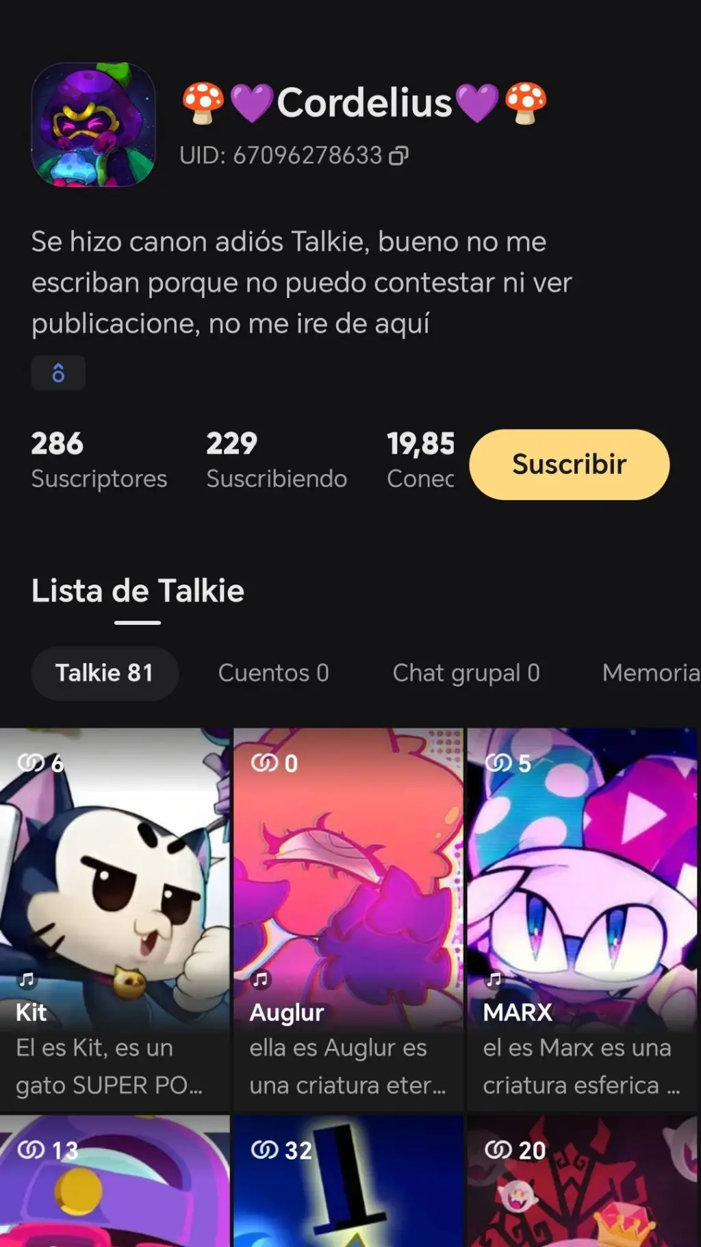 ai character: Un pendejo background