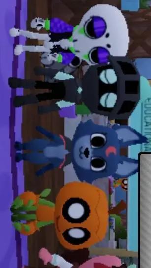 ai character: HALLOWEEN DW!!! background