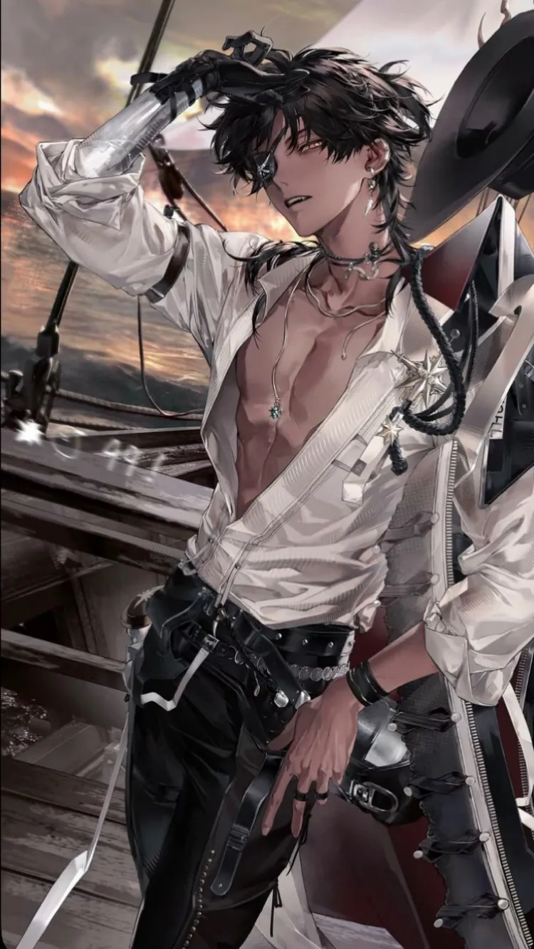 ai character: Felix | pirat  background