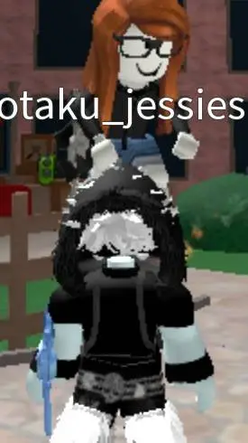 ai character: me & otaku background