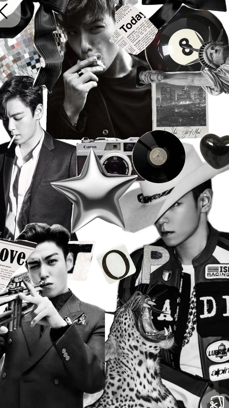 ai character: T.O.P background