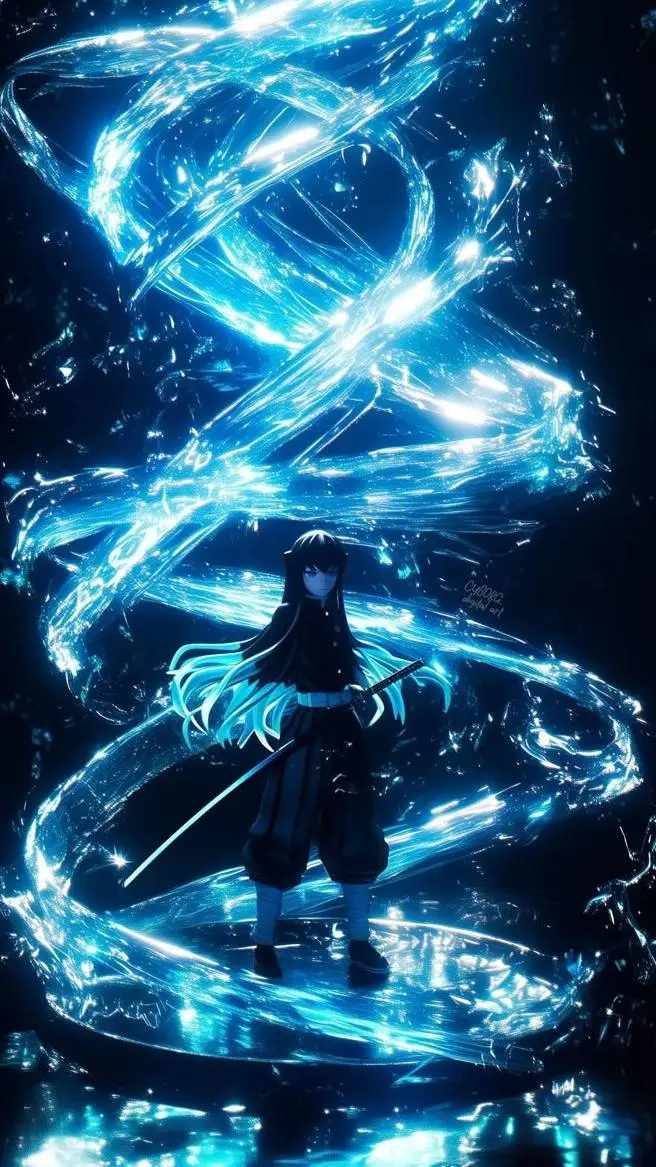 ai character: tokito muichiro  background