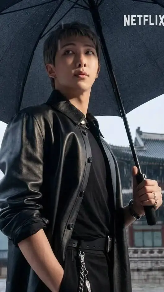 ai character: Kim Nam-Joon  background
