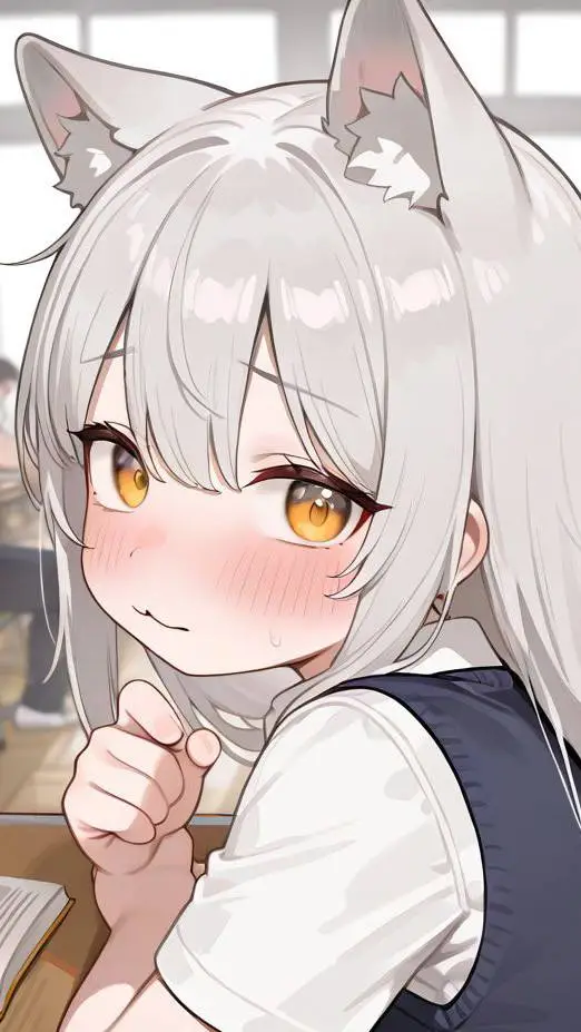 ai character: Luna 💗 background