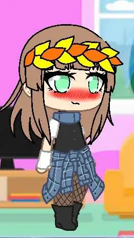 ai character: Dogday 💛🧡 background