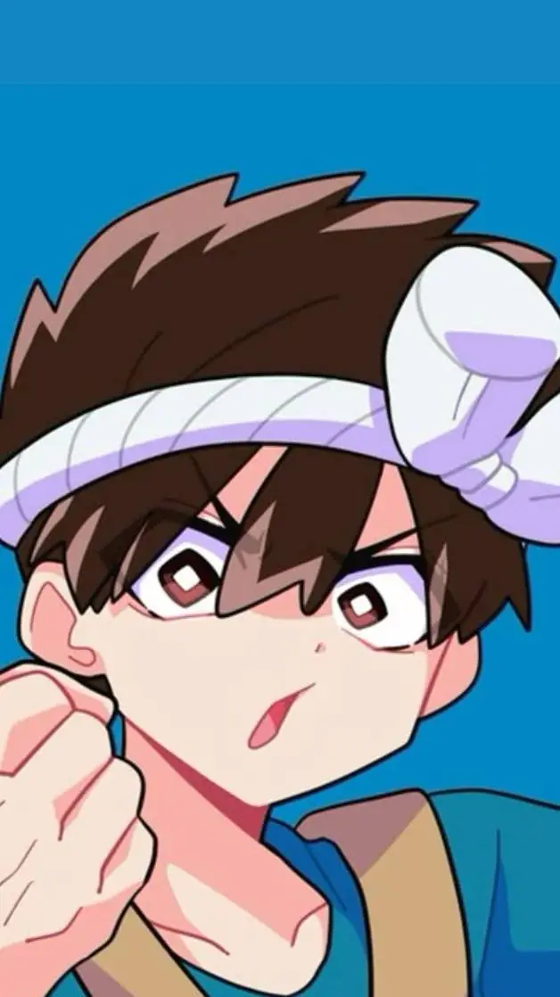 ai character: Chrome background