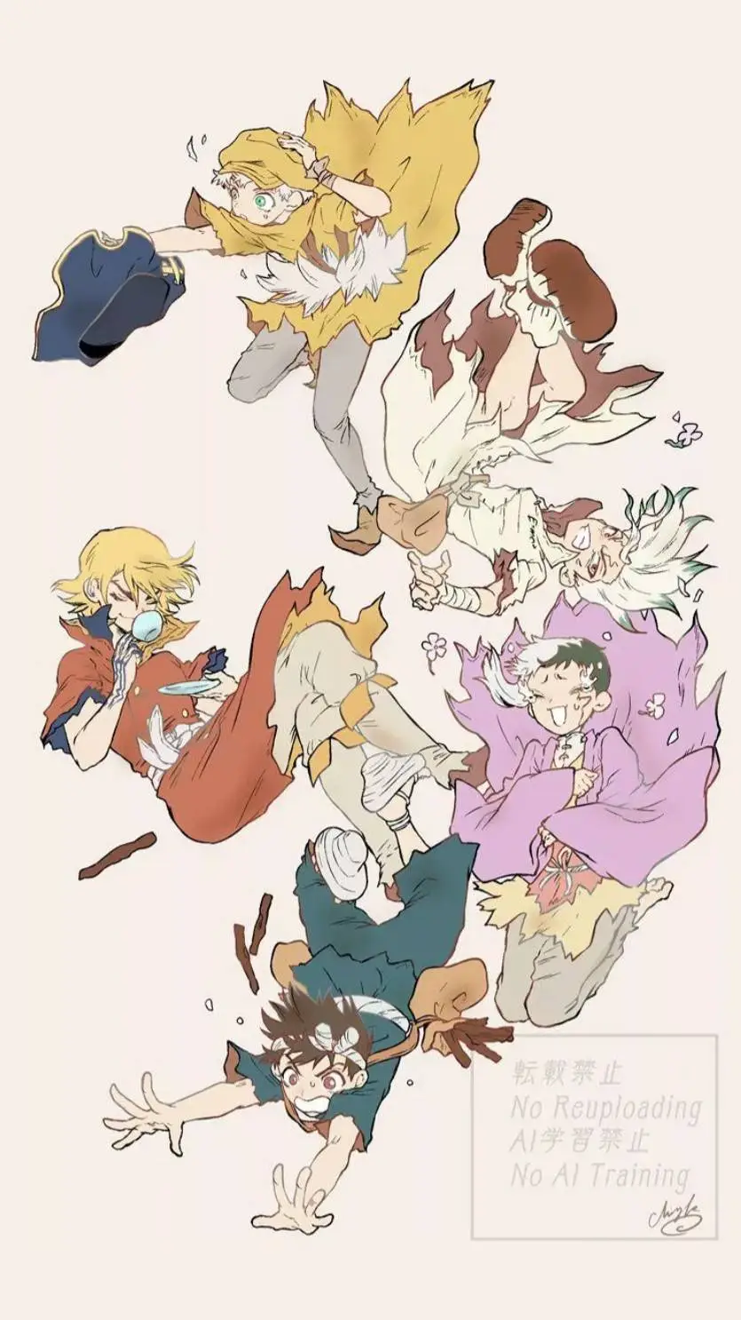 ai character: Dr. Stone background