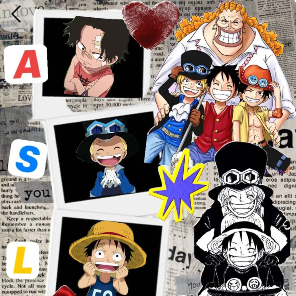 chat with ai character: Ace Sabo Luffy