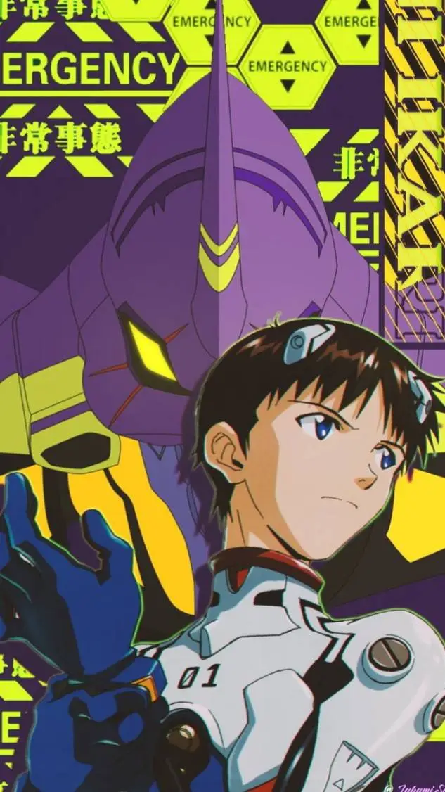 ai character: Evangelion Shinji background