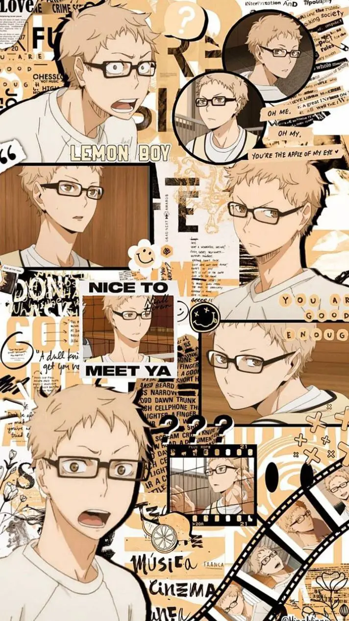 ai character: Kei Tsukishima  background