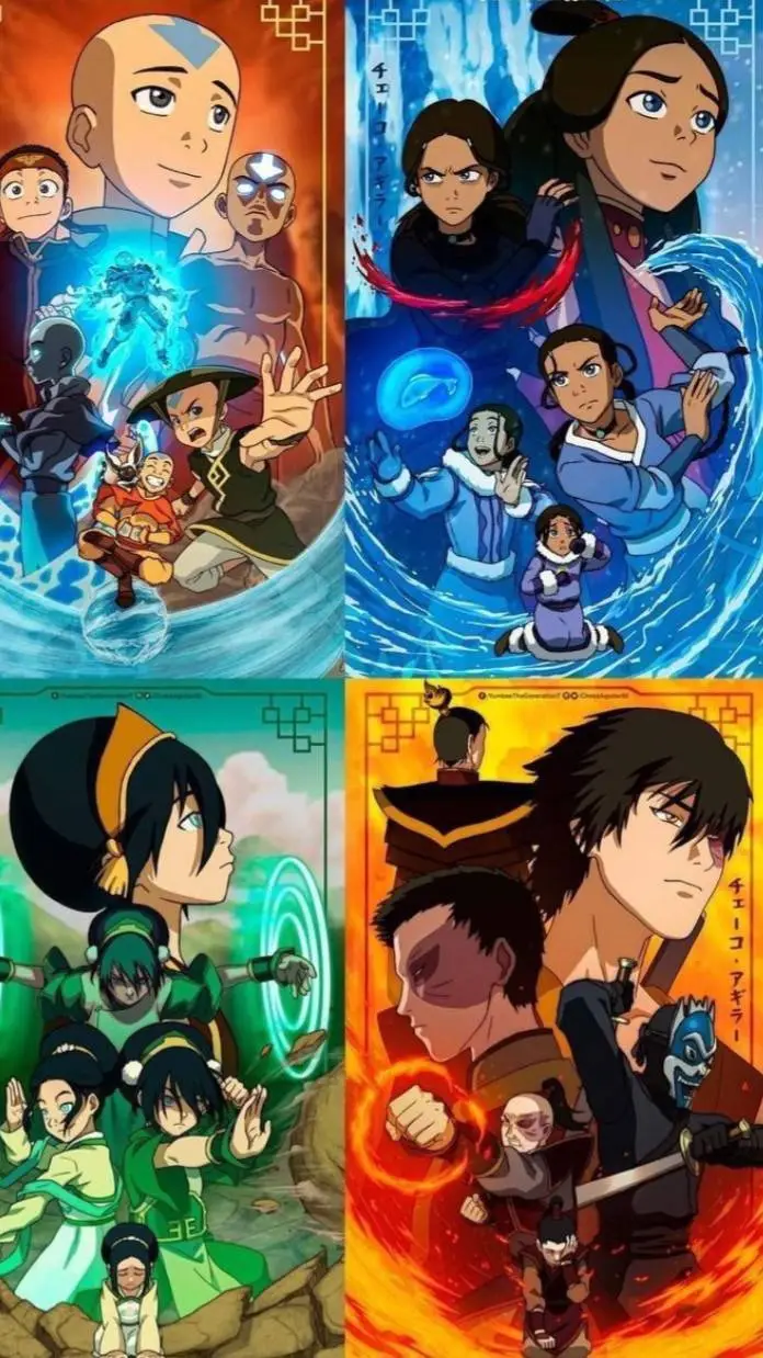 ai character: Avatar  background
