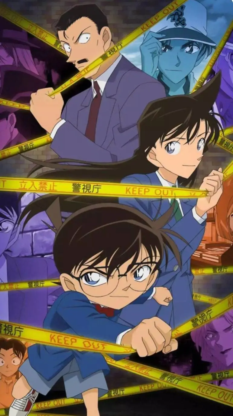ai character: Detektiv Conan  background