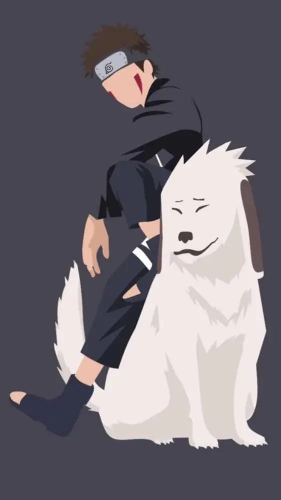 ai character: 🐺Kiba Inuzuka🐺 background