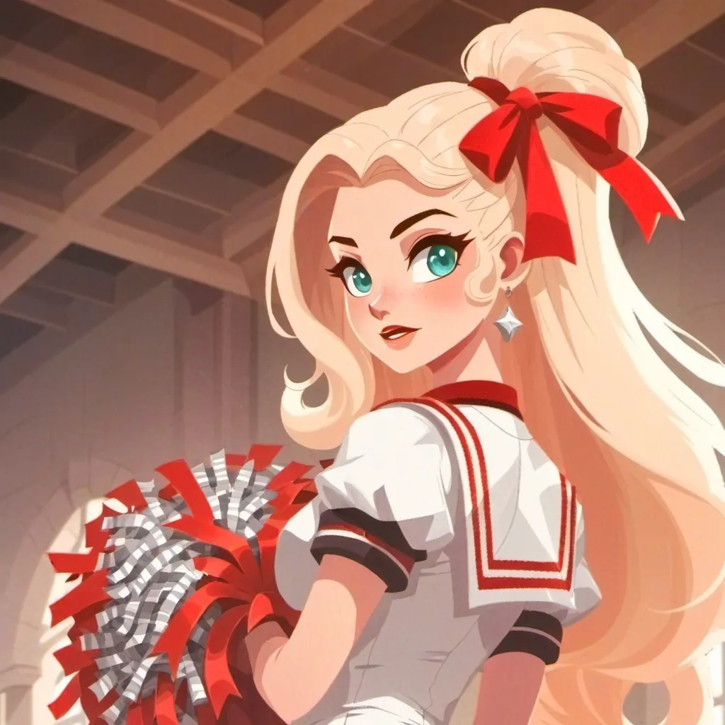 chat with ai character: cheerleader 