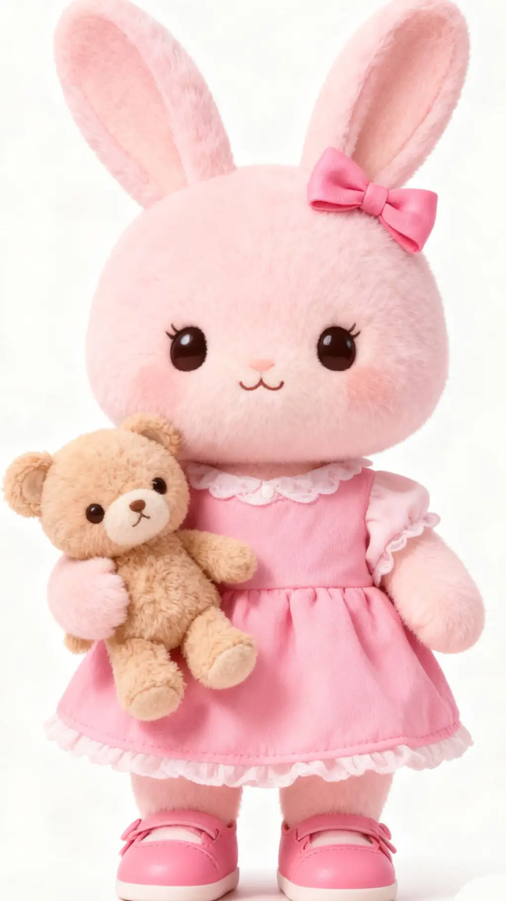 ai character: peluche background