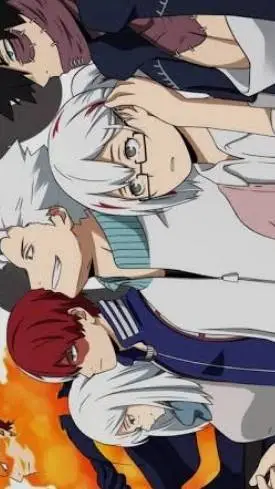 ai character: The Todoroki Fam background