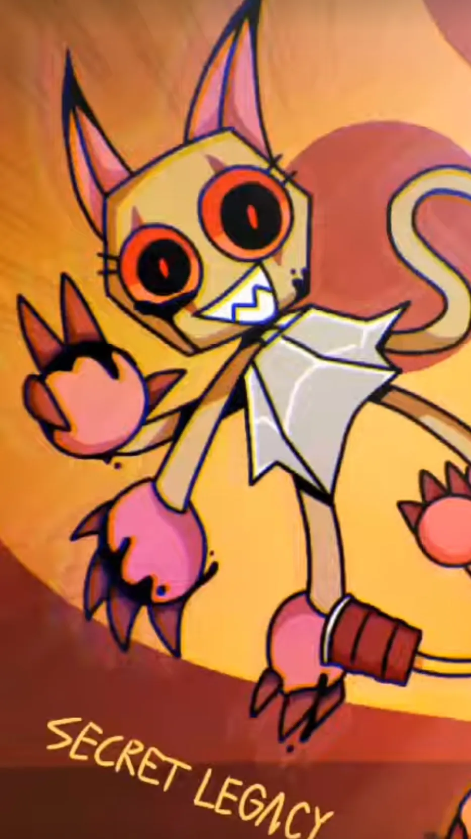 ai character: Twisteds scraps! background