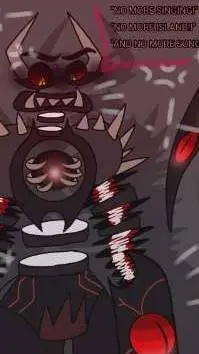 ai character: 🖤😈evil wubbox😈🖤 background