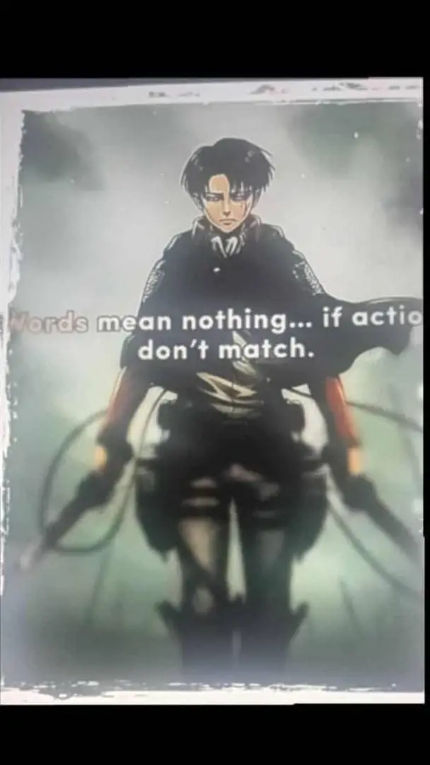 ai character: Levi Ackerman  background