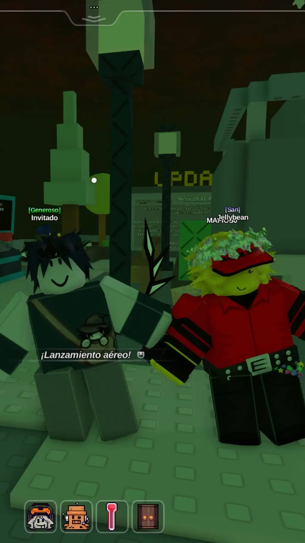 ai character: Jellybeam >:) background