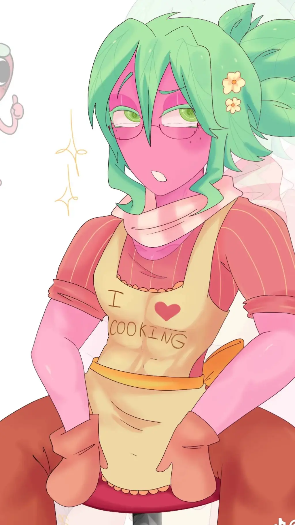 ai character: Sprout 😳 background