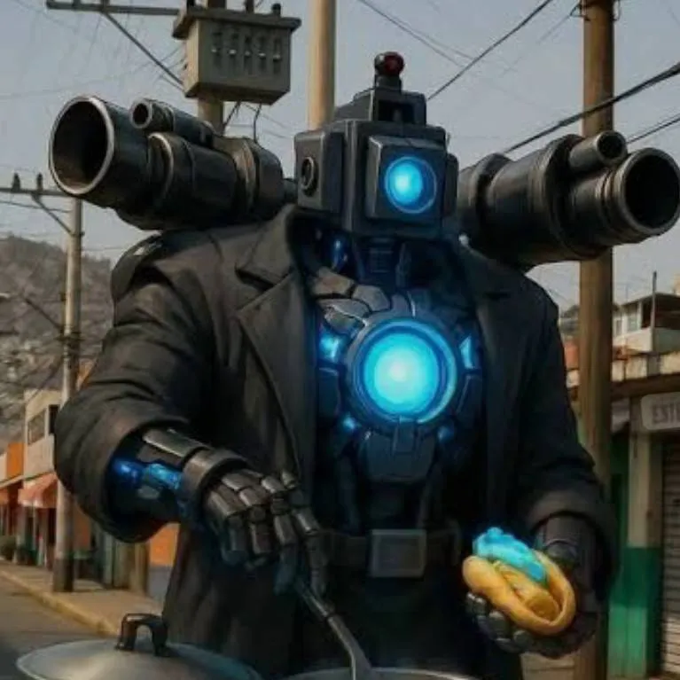 chat with ai character: Titan camara