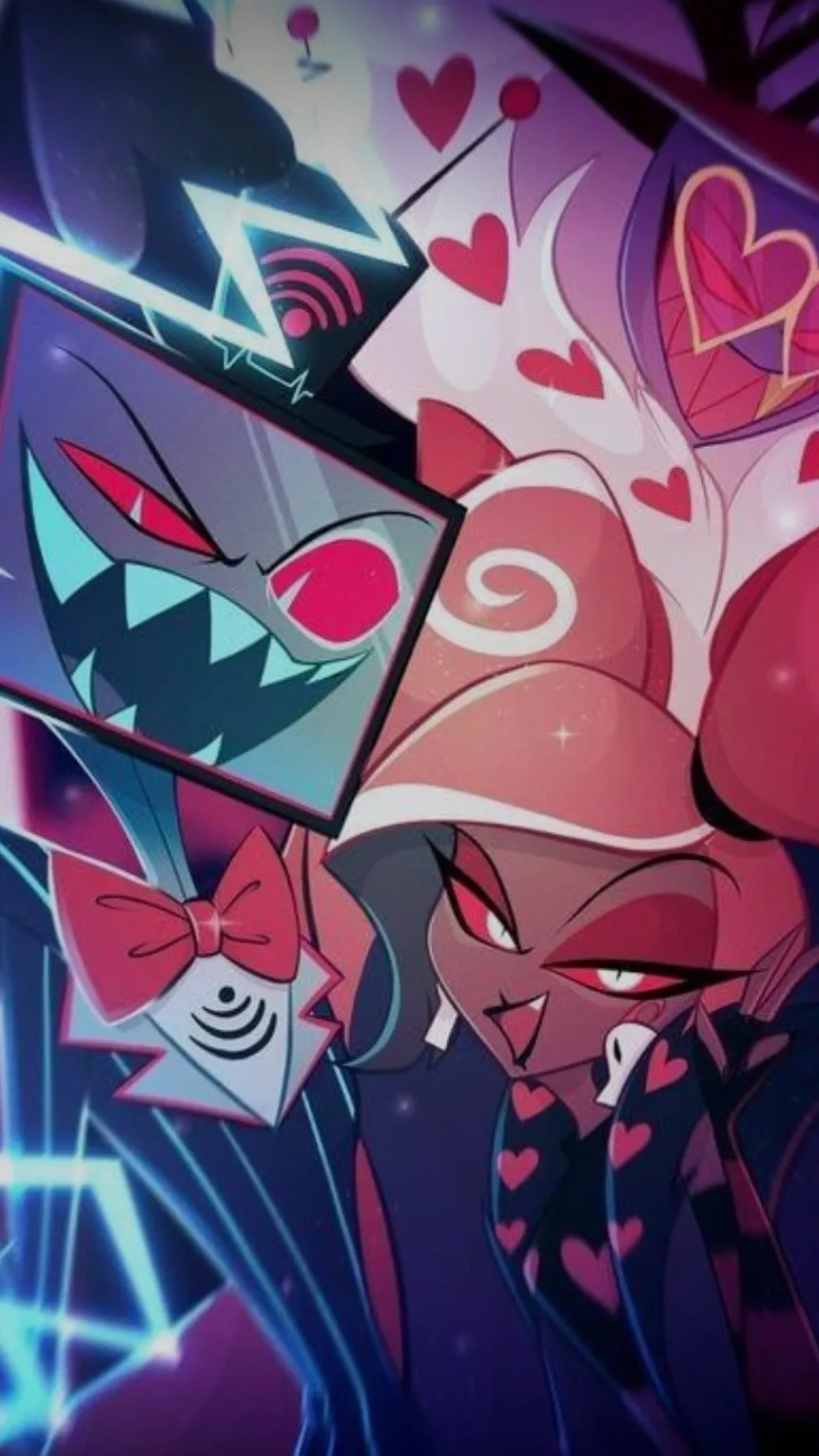 ai character: The Vees sleepover background