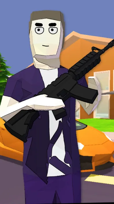 ai character: Richie  background