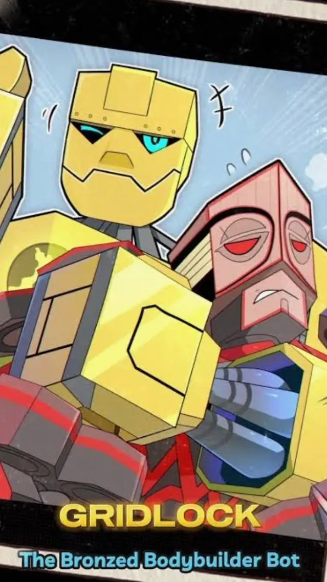 ai character: gridlock💛 background